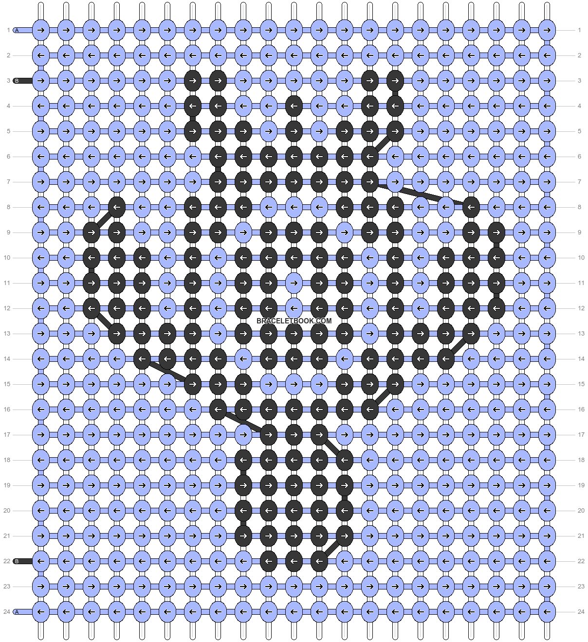 Alpha pattern #18300 variation #120536 pattern