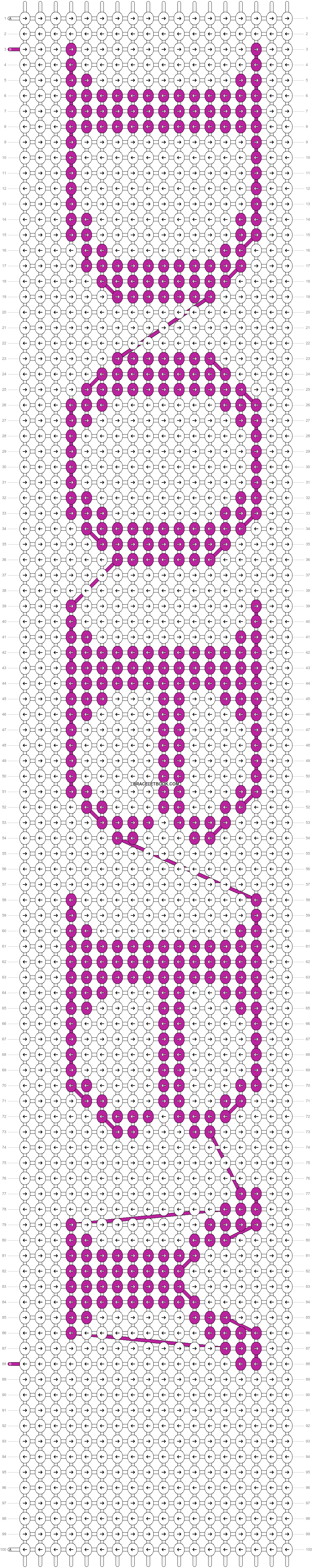 Alpha pattern #8623 variation #120992 pattern