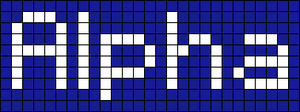 Alpha pattern #696 variation #121086