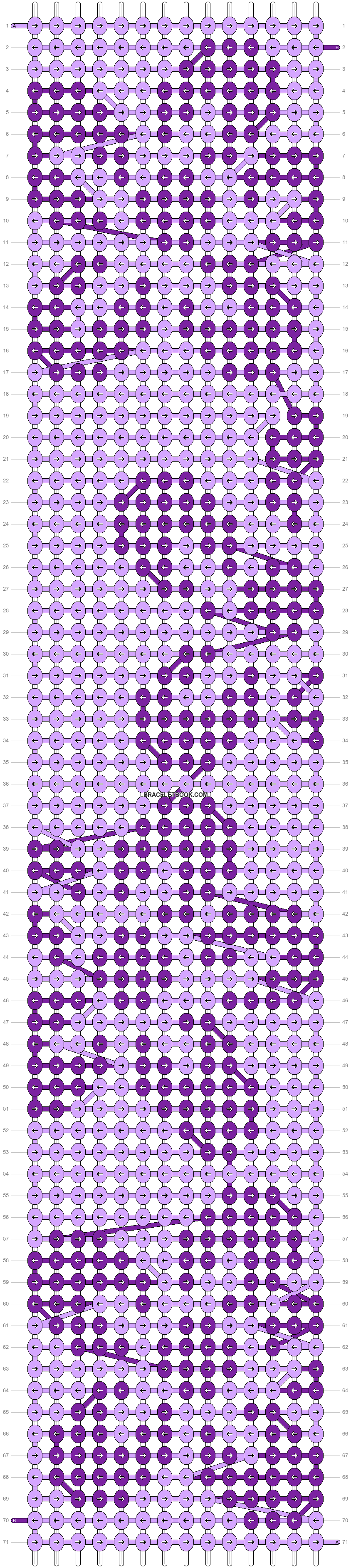 Alpha pattern #4847 variation #121707 pattern