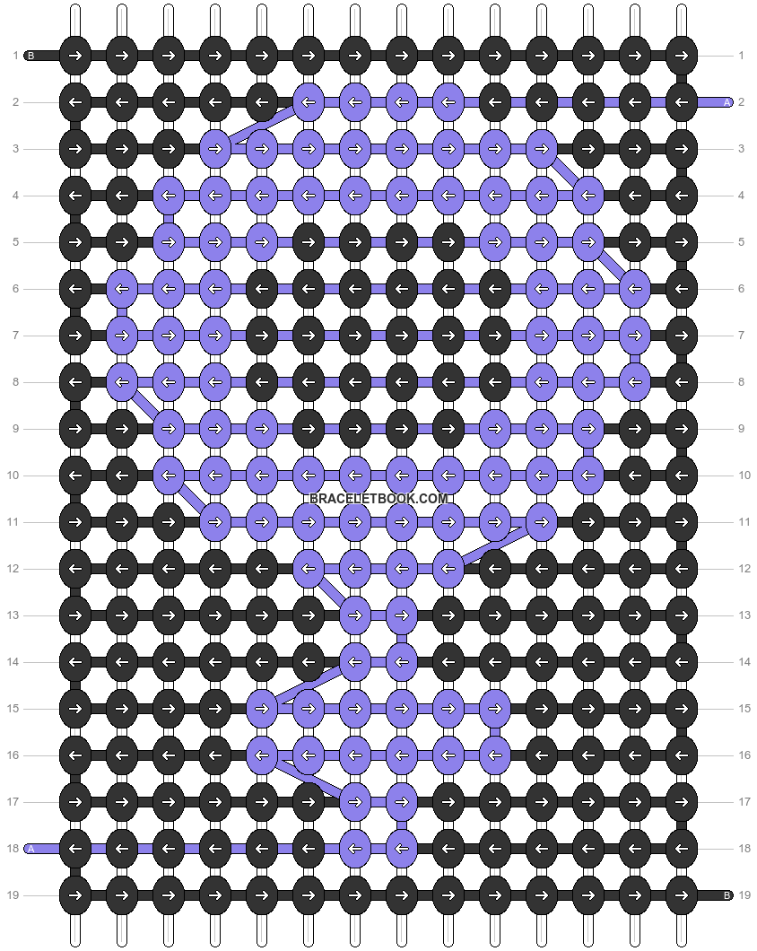 Alpha pattern #51705 variation #121927 pattern