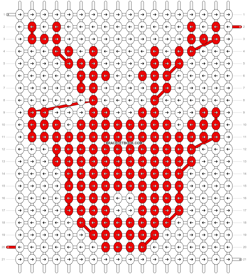 Alpha pattern #16983 variation #122000 pattern