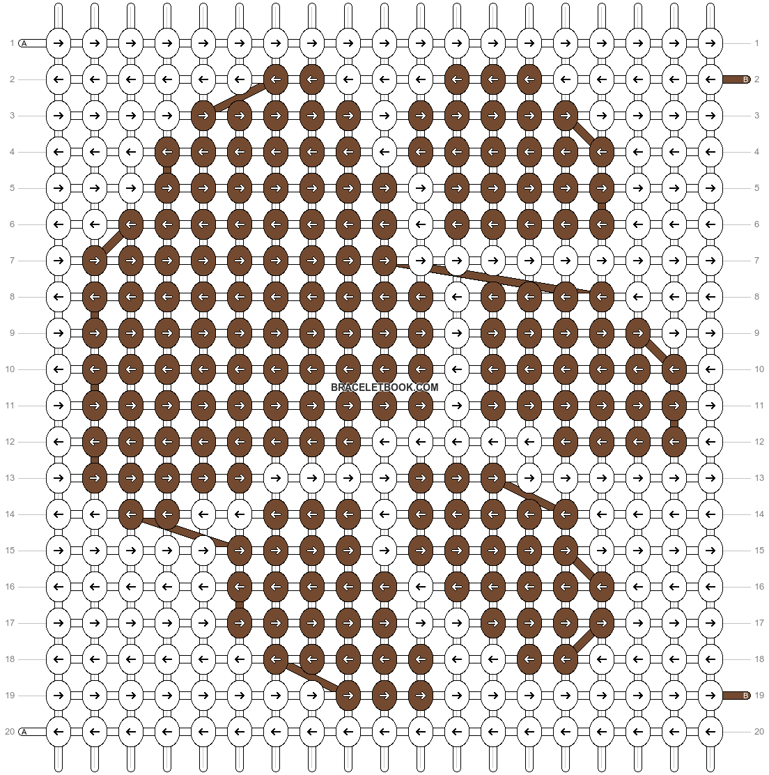 Alpha pattern #5610 variation #122566 pattern