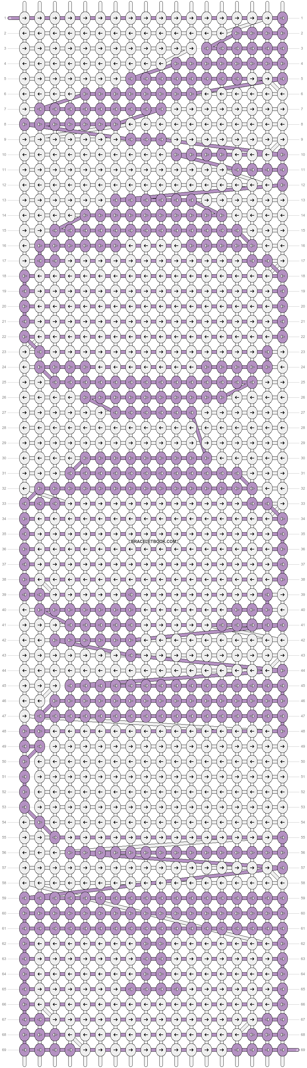 Alpha pattern #3323 variation #122963 pattern