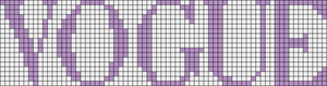 Alpha pattern #3323 variation #122963