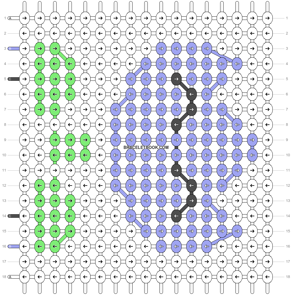 Alpha pattern #201 variation #123300 pattern