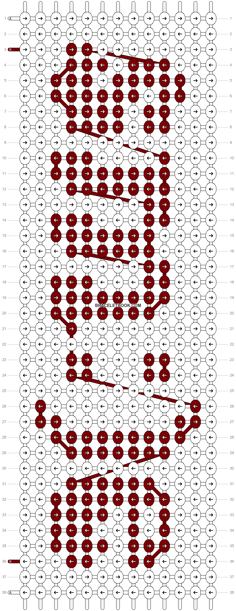 Alpha pattern #60503 variation #123384 pattern