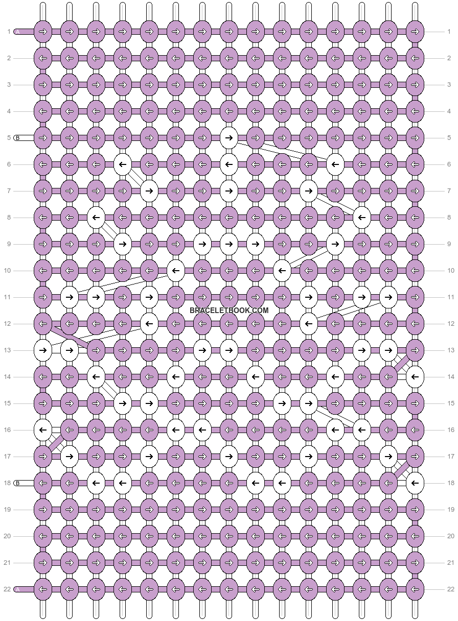Alpha pattern #67405 variation #124646 pattern