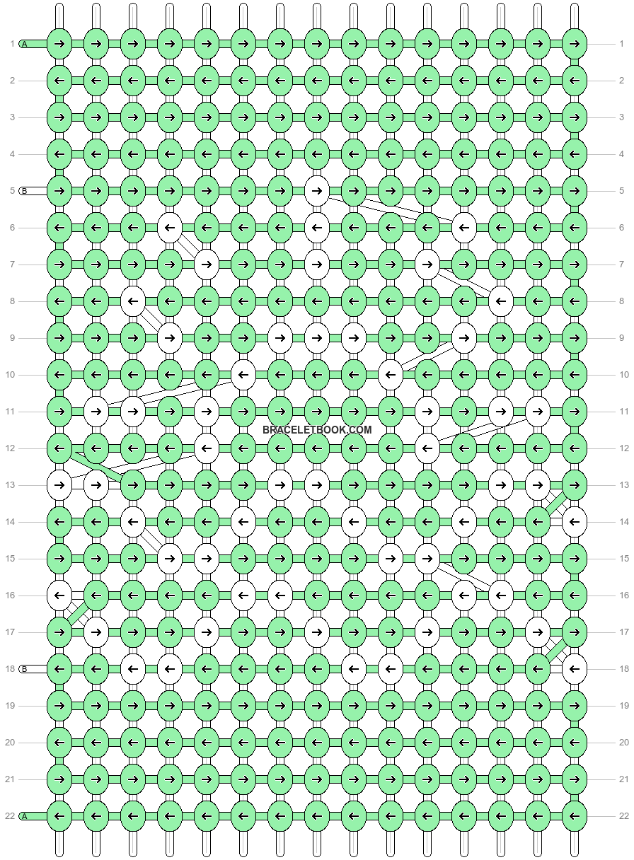 Alpha pattern #67405 variation #124653 pattern