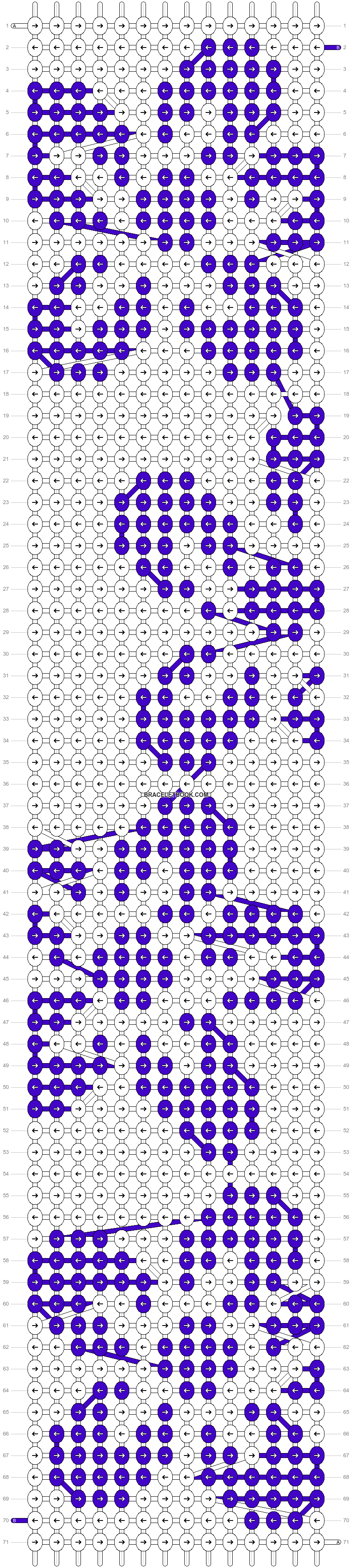Alpha pattern #4847 variation #124688 pattern