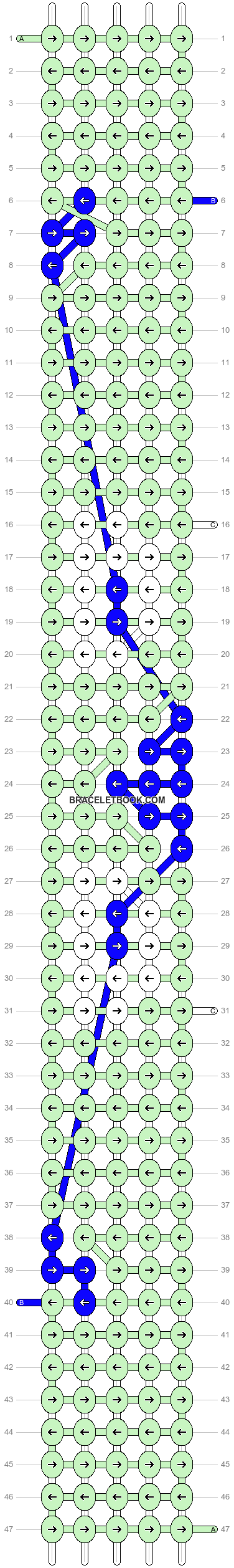Alpha pattern #3709 variation #124708 pattern