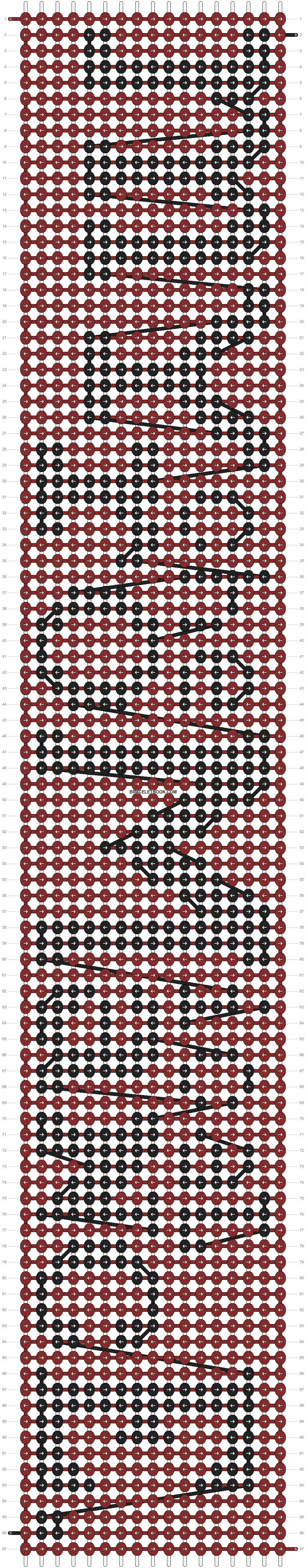 Alpha pattern #11543 variation #125015 pattern