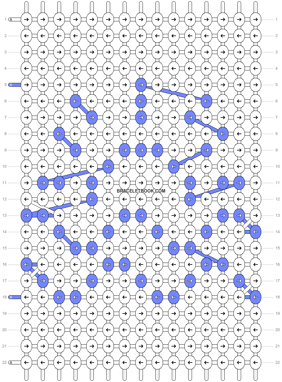 Alpha pattern #67405 variation #125129 pattern