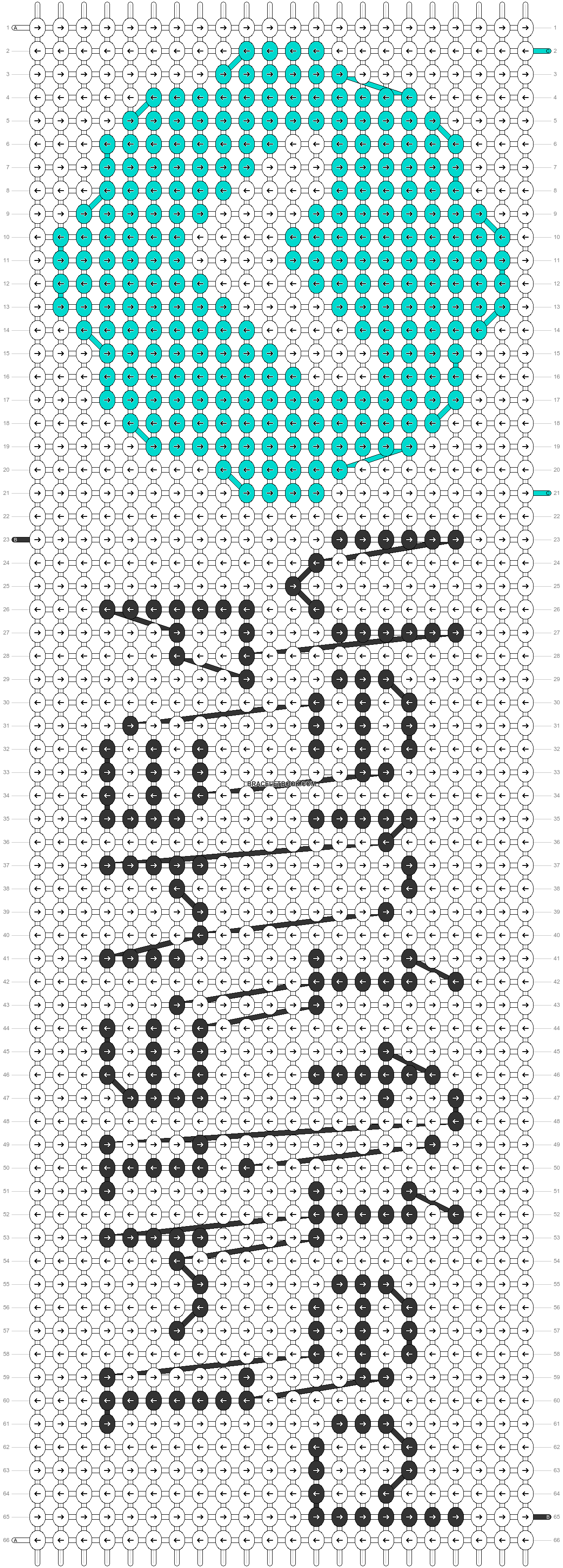 Alpha pattern #45403 variation #125409 pattern