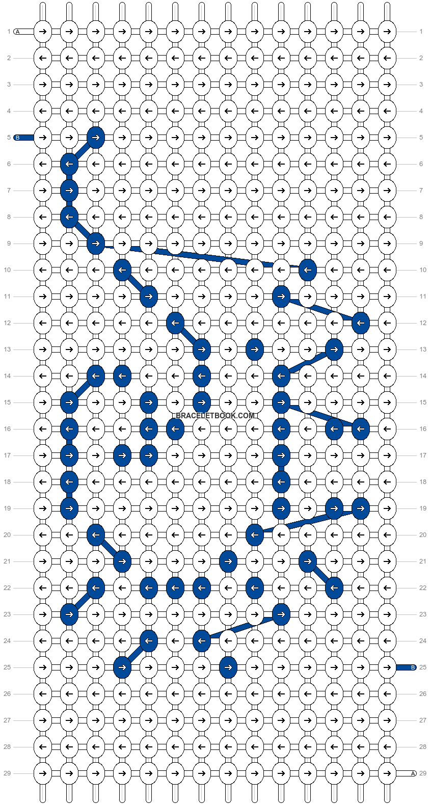 Alpha pattern #67720 variation #125615 pattern