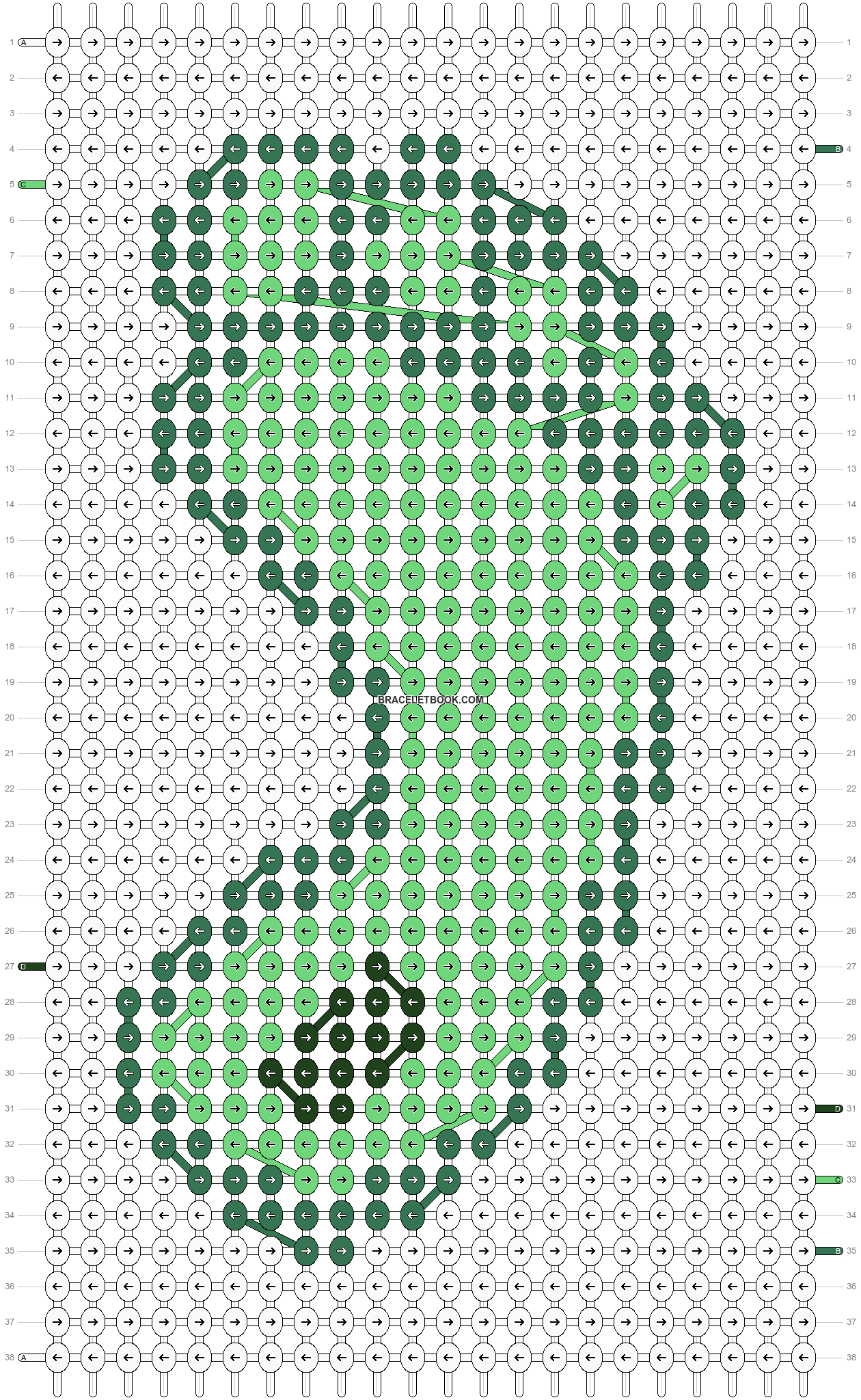 Alpha pattern #11059 variation #125642 pattern