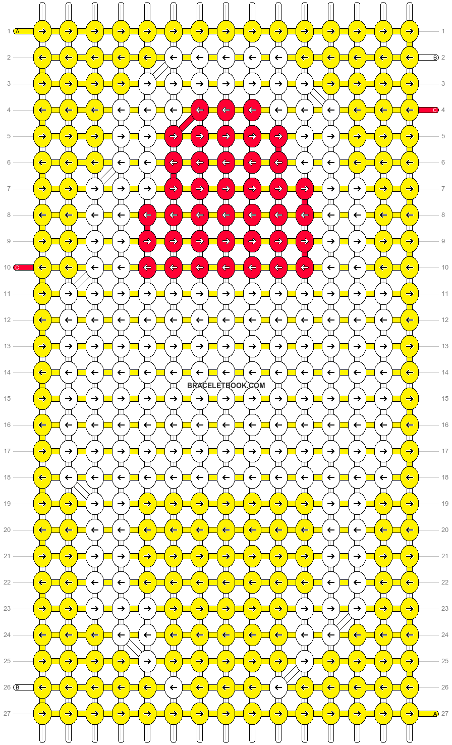 Alpha pattern #59104 variation #126101 pattern