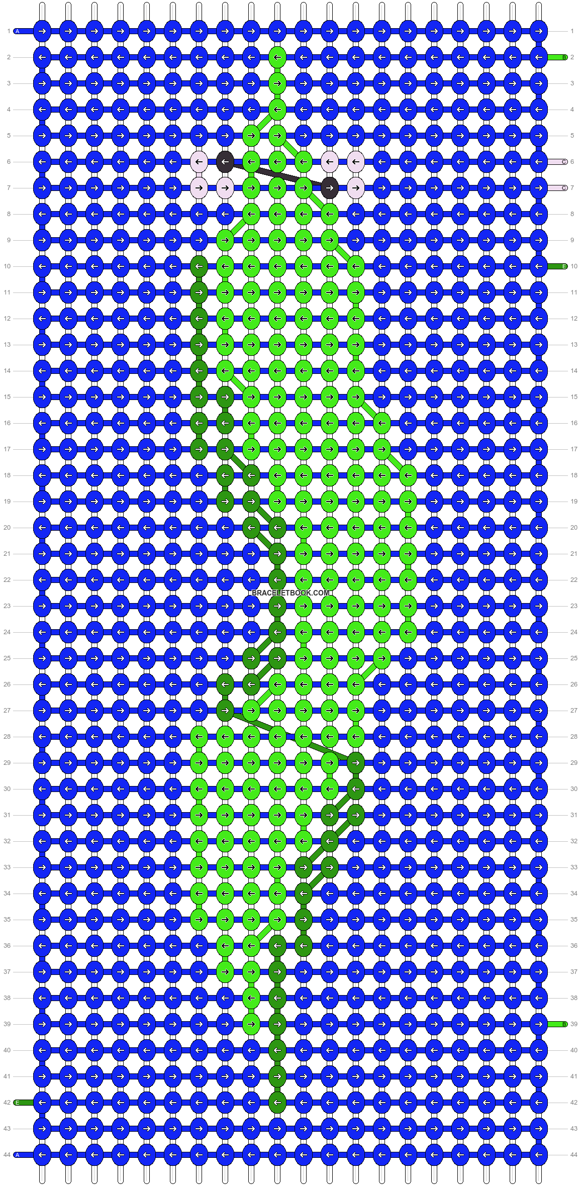 Alpha pattern #29342 variation #126358 pattern