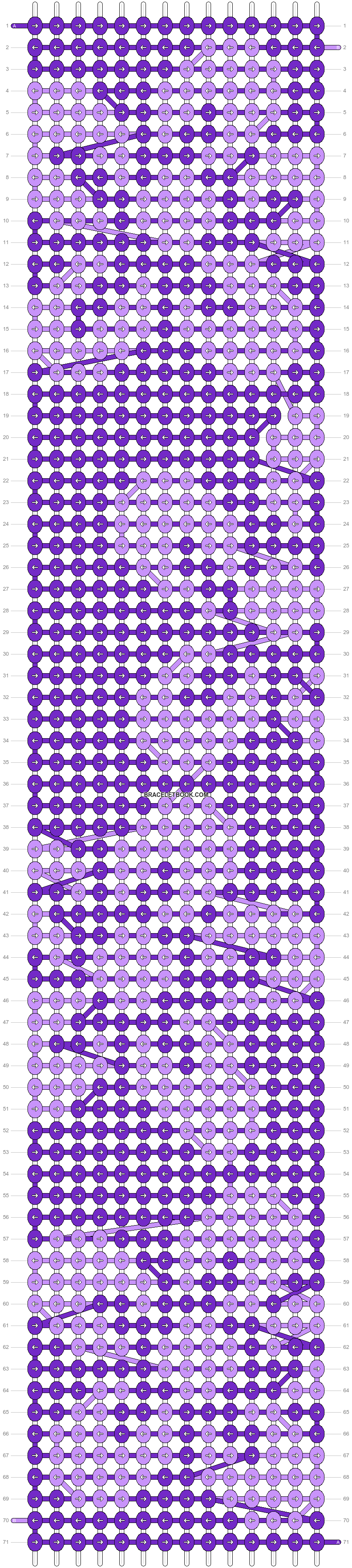 Alpha pattern #4847 variation #126530 pattern