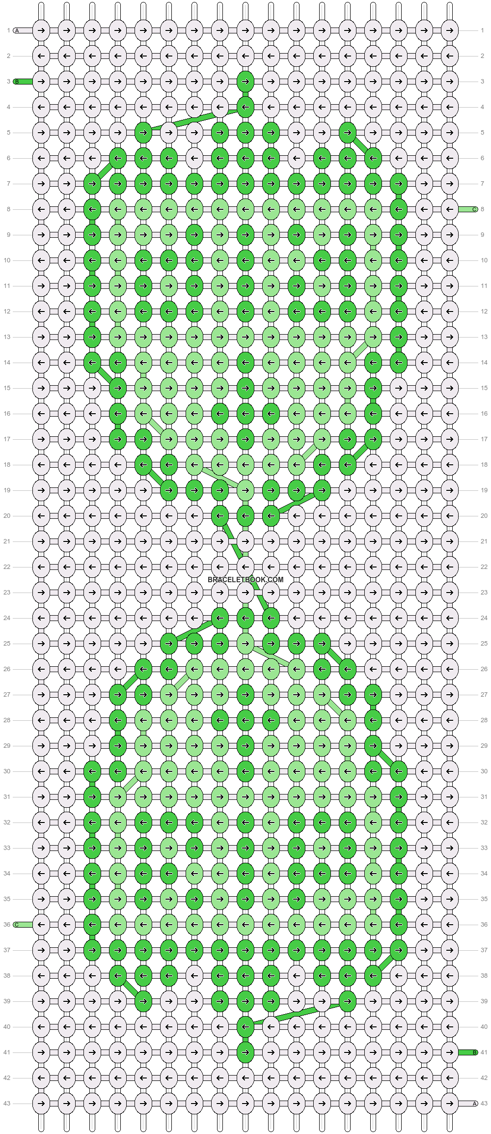 Alpha pattern #53436 variation #126625 pattern
