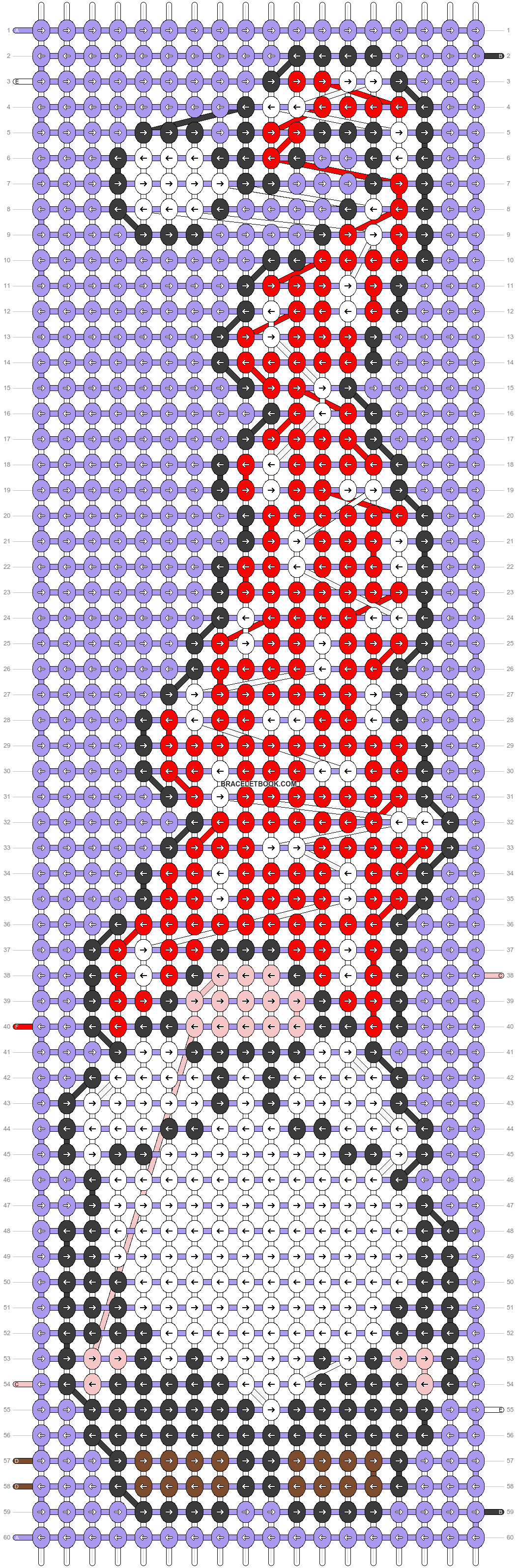 Alpha pattern #66737 variation #126630 pattern