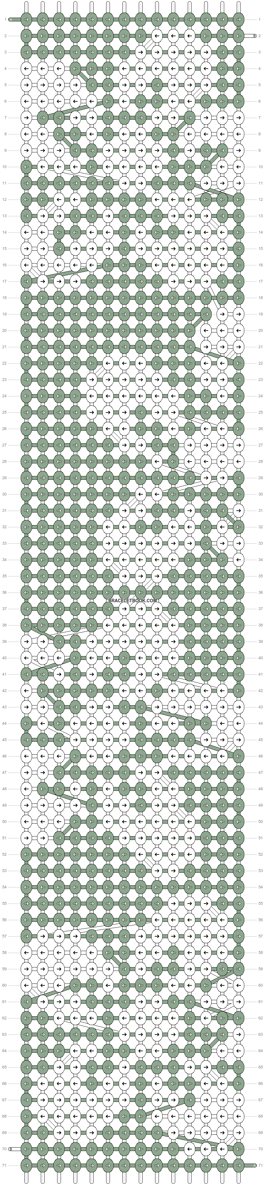 Alpha pattern #4847 variation #126818 pattern