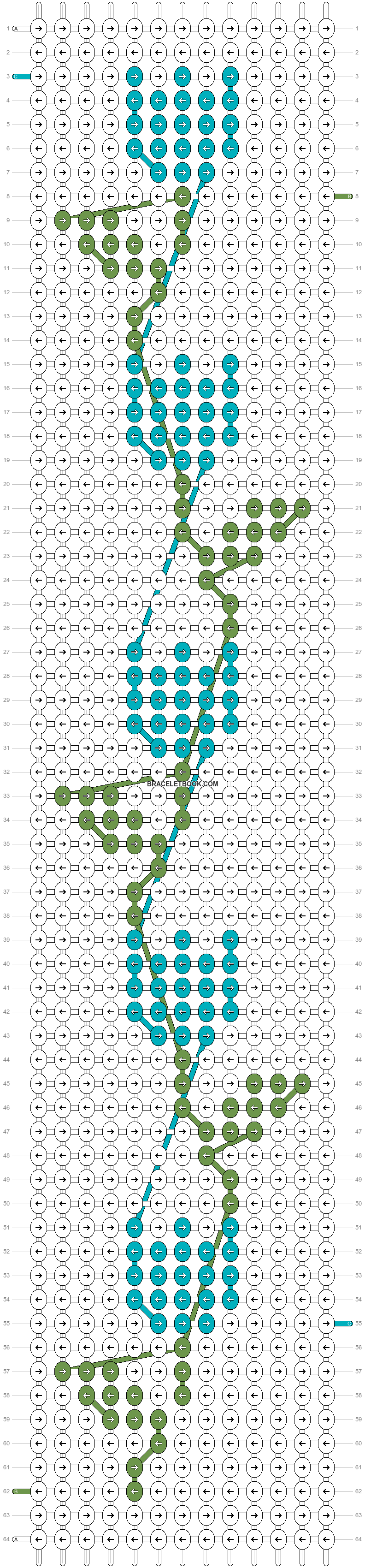 Alpha pattern #70132 variation #129442 pattern