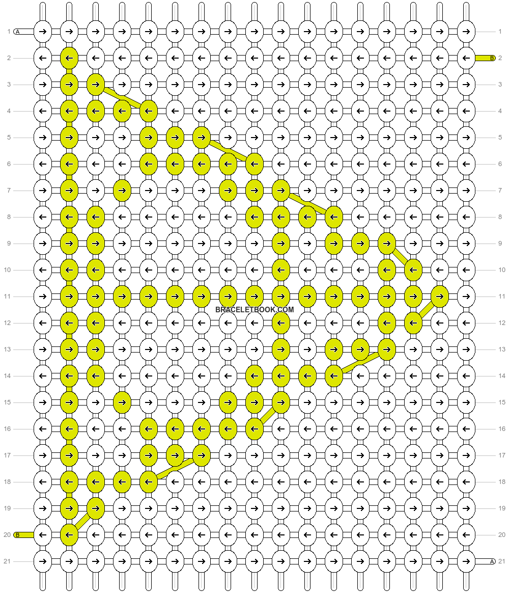 Alpha pattern #58056 variation #130013 pattern