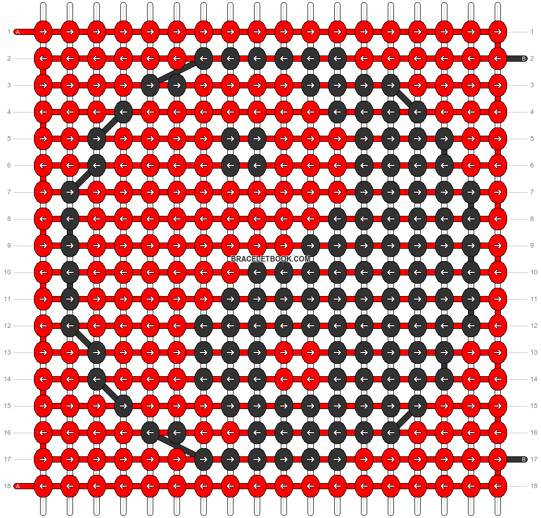 Alpha pattern #5044 variation #130027 pattern