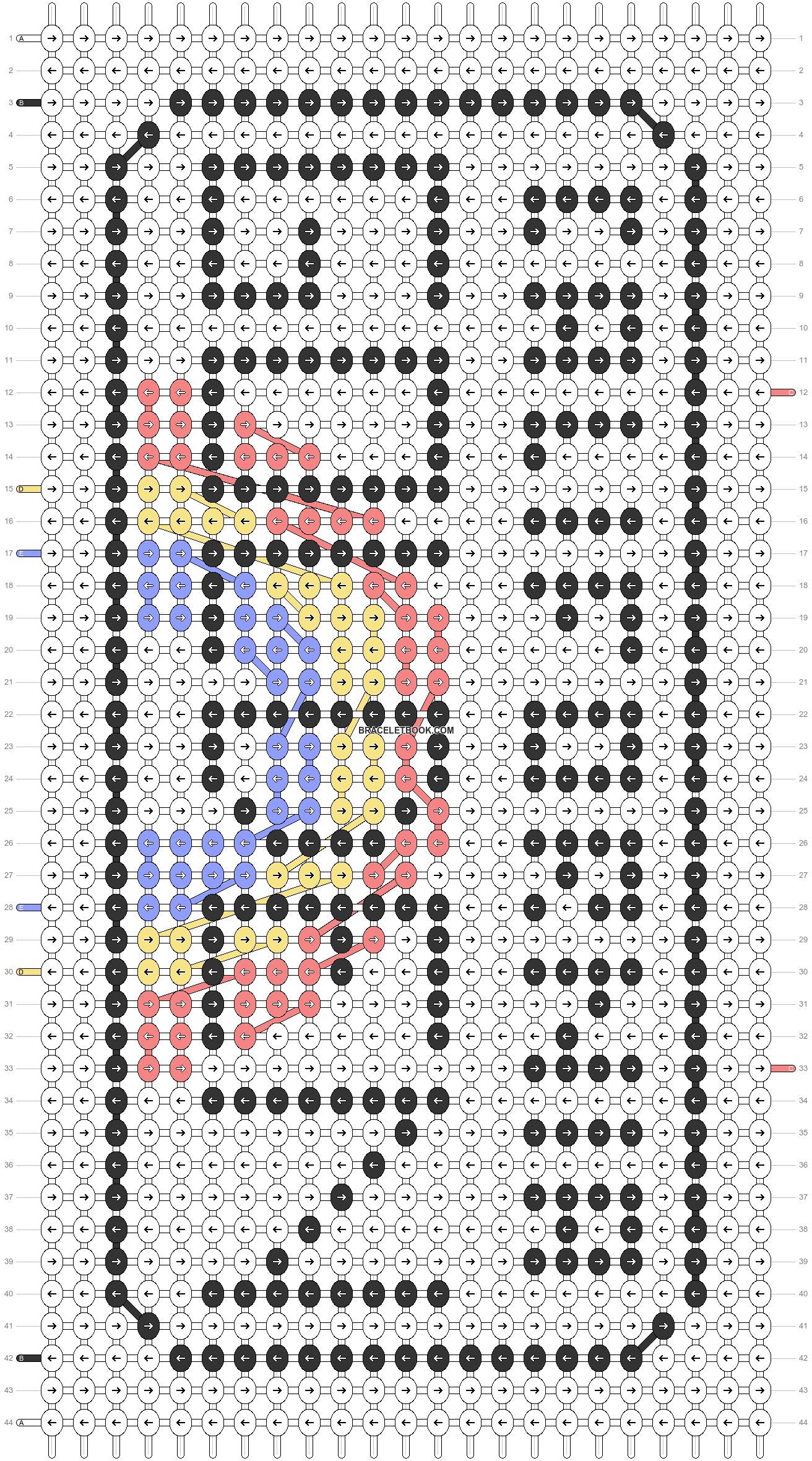 Alpha pattern #70302 variation #130060 pattern
