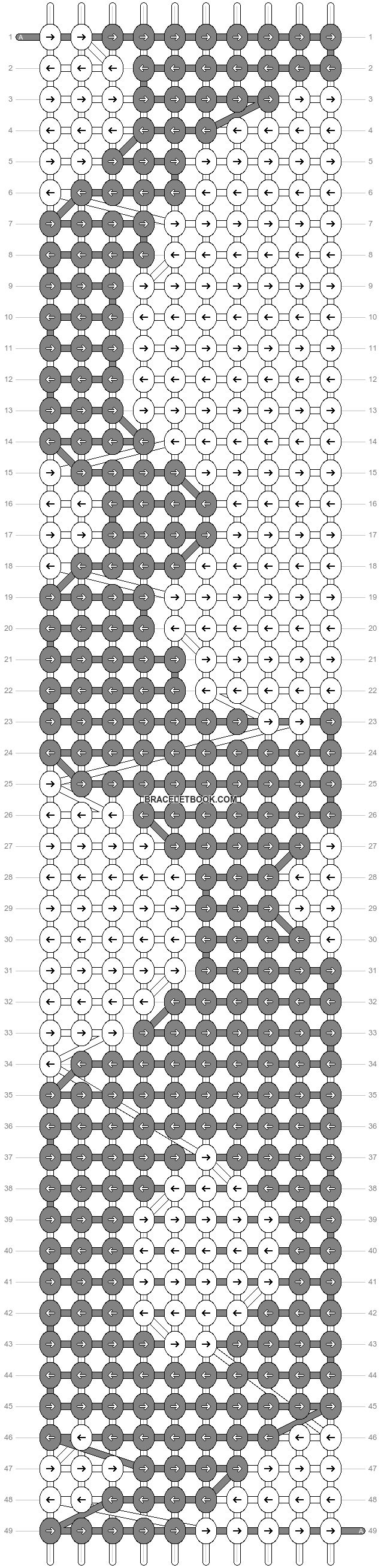 Alpha pattern #70381 variation #130246 pattern