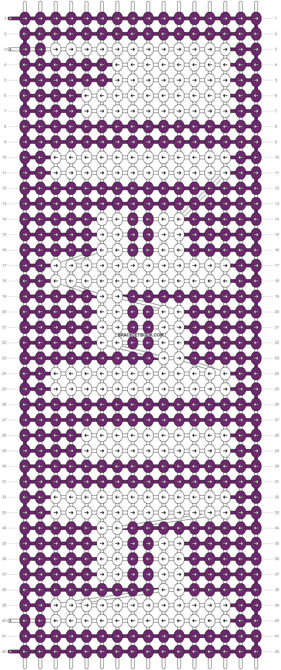 Alpha pattern #66365 variation #130382 pattern