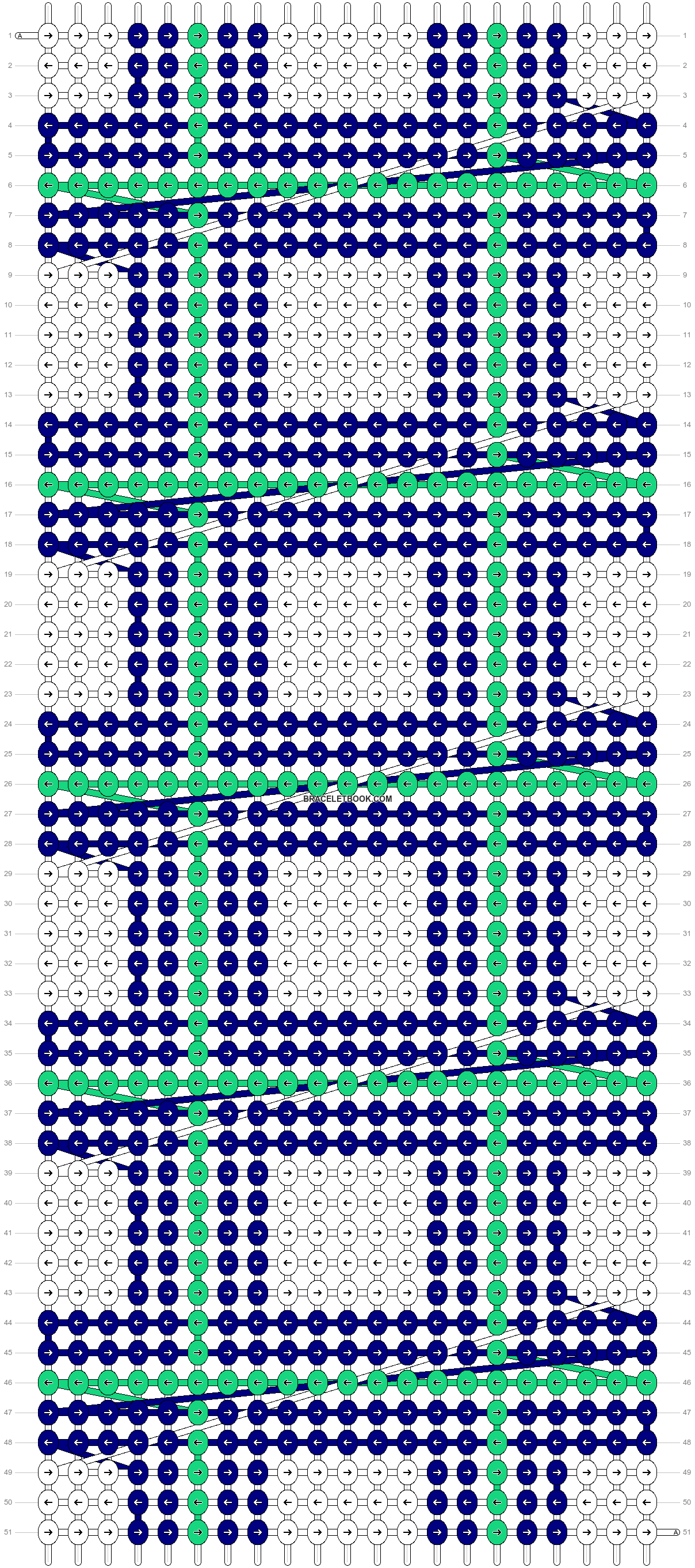 Alpha pattern #60603 variation #130435 pattern