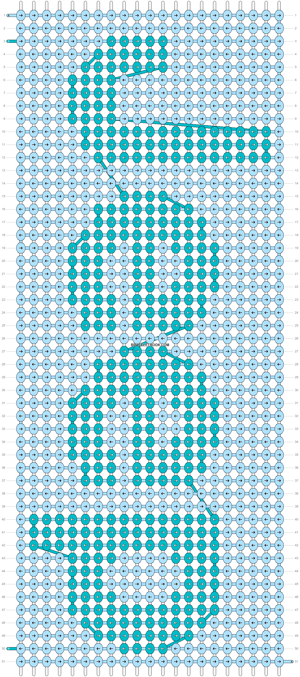 Alpha pattern #60025 variation #130605 pattern