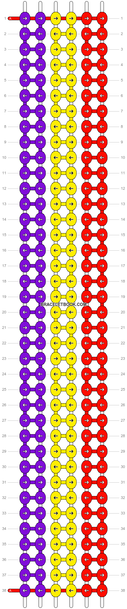 Alpha pattern #8143 variation #130644 pattern