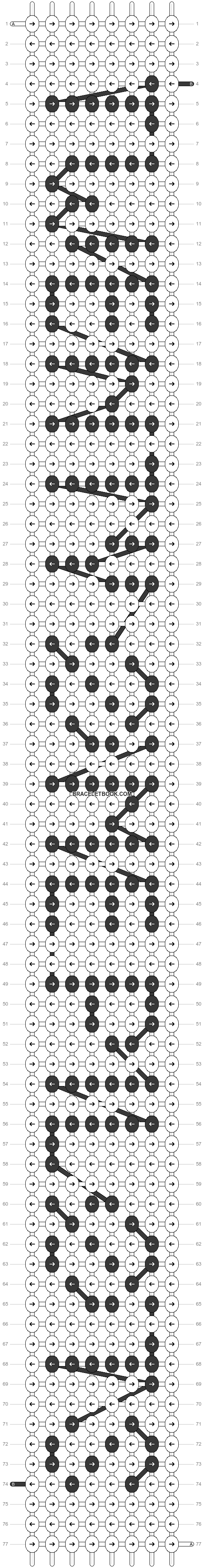Alpha pattern #71011 variation #131010 pattern