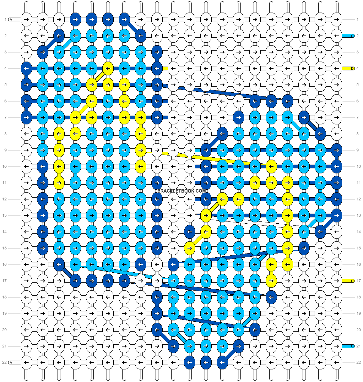Alpha pattern #9535 variation #131388 pattern