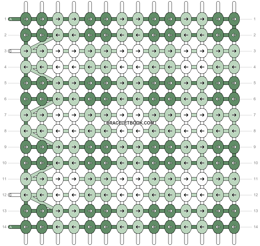 Alpha pattern #11574 variation #131651 pattern