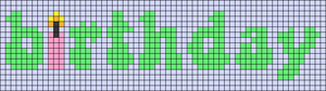 Alpha pattern #58116 variation #132143
