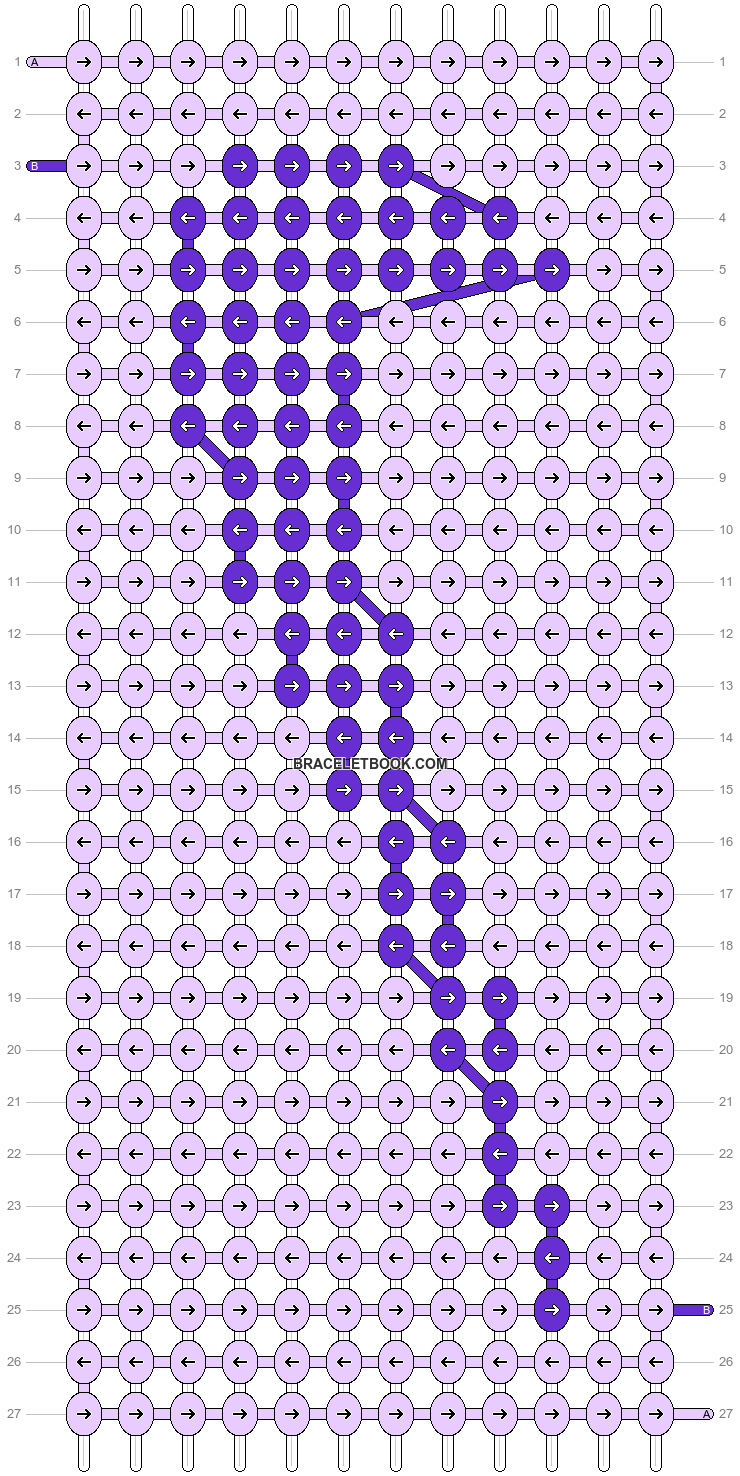 Alpha pattern #5248 variation #132549 pattern