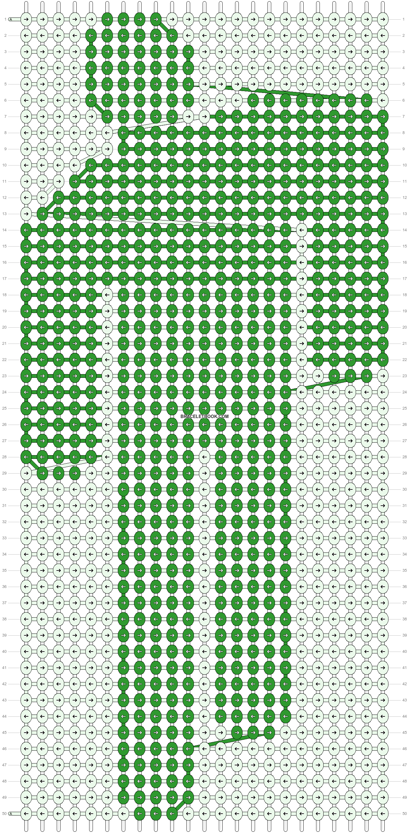Alpha pattern #61223 variation #132601 pattern