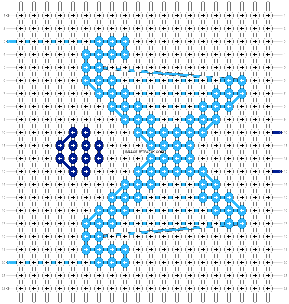 Alpha pattern #44045 variation #132947 pattern