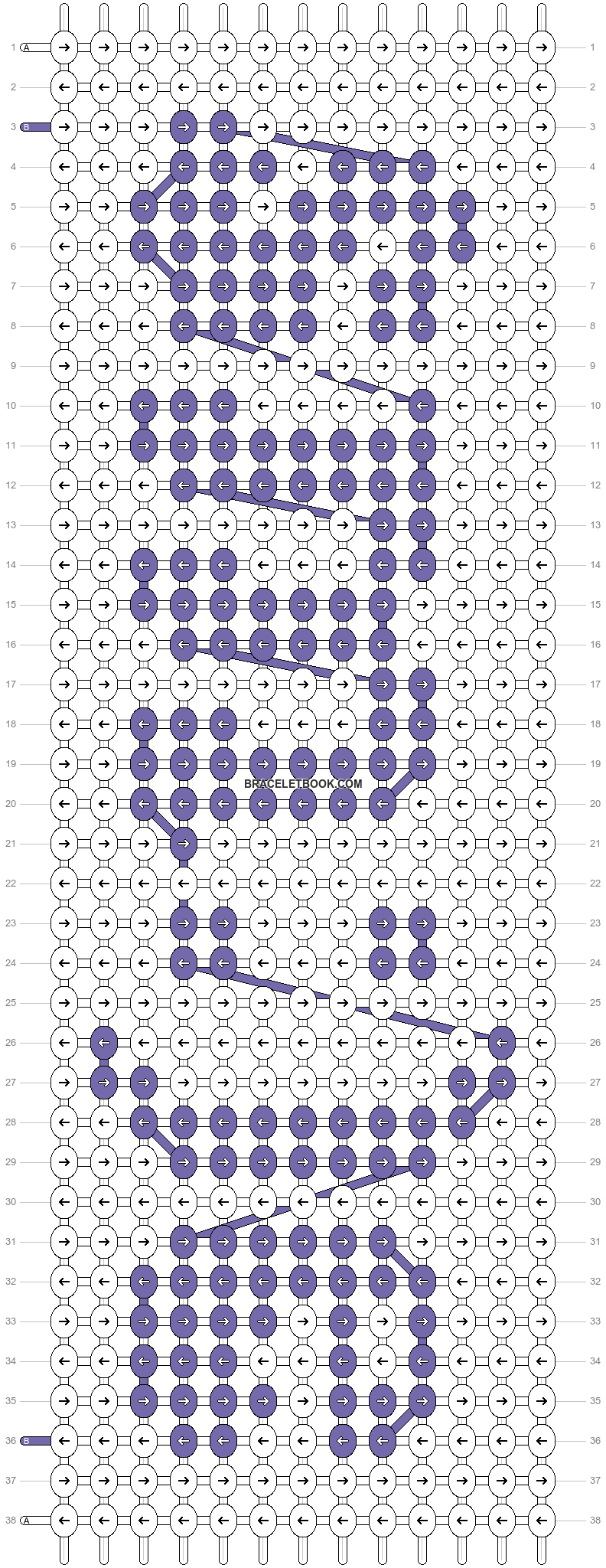 Alpha pattern #60503 variation #133395 pattern