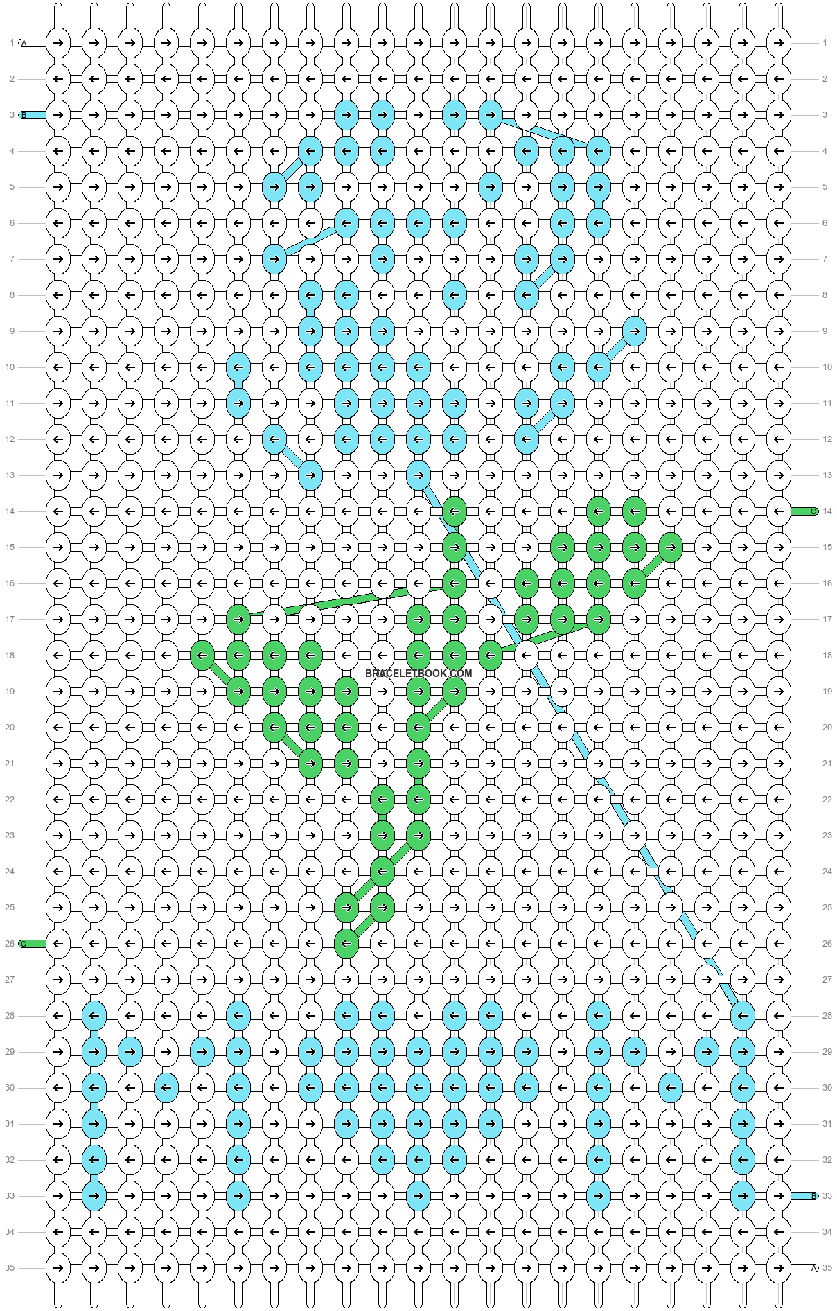 Alpha pattern #58465 variation #133644 pattern
