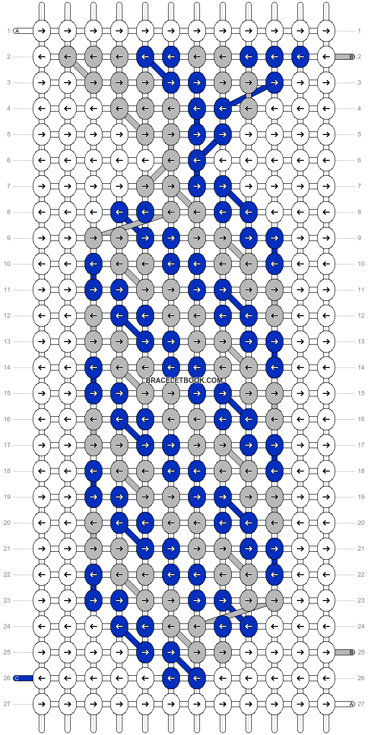Alpha pattern #73145 variation #134032 pattern
