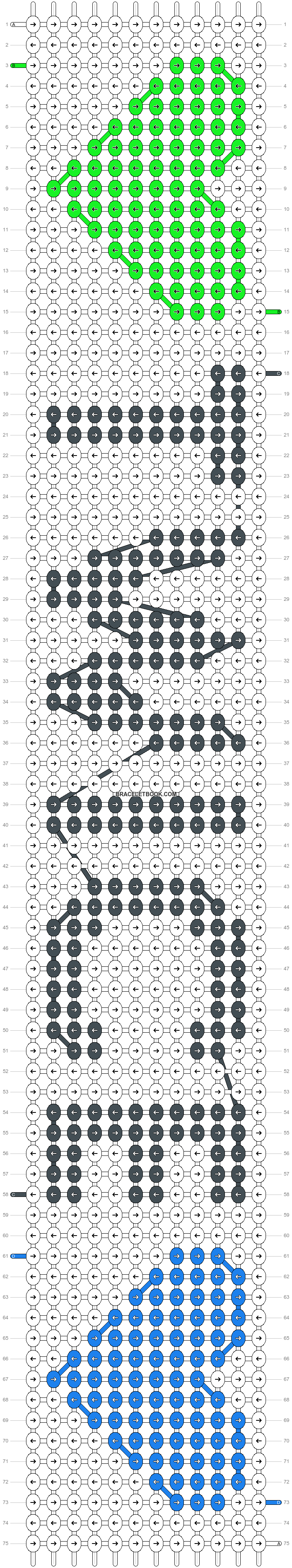 Alpha pattern #21302 variation #135144 pattern