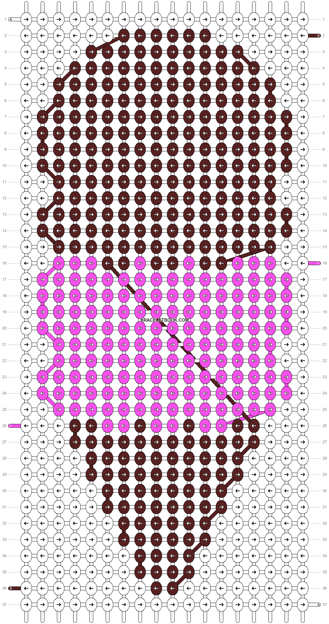 Alpha pattern #544 variation #135297 pattern