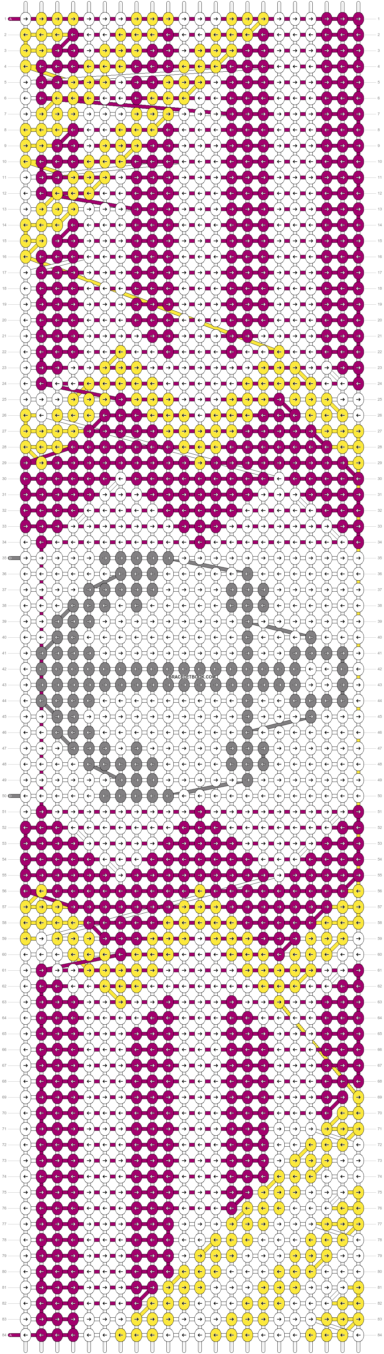 Alpha pattern #11694 variation #135452 pattern