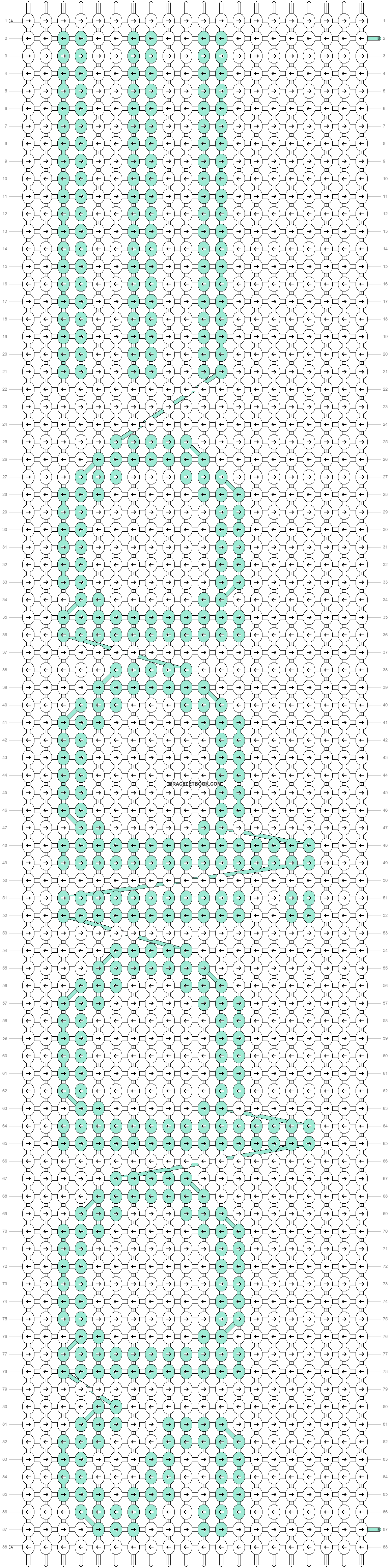 Alpha pattern #5658 variation #135770 pattern