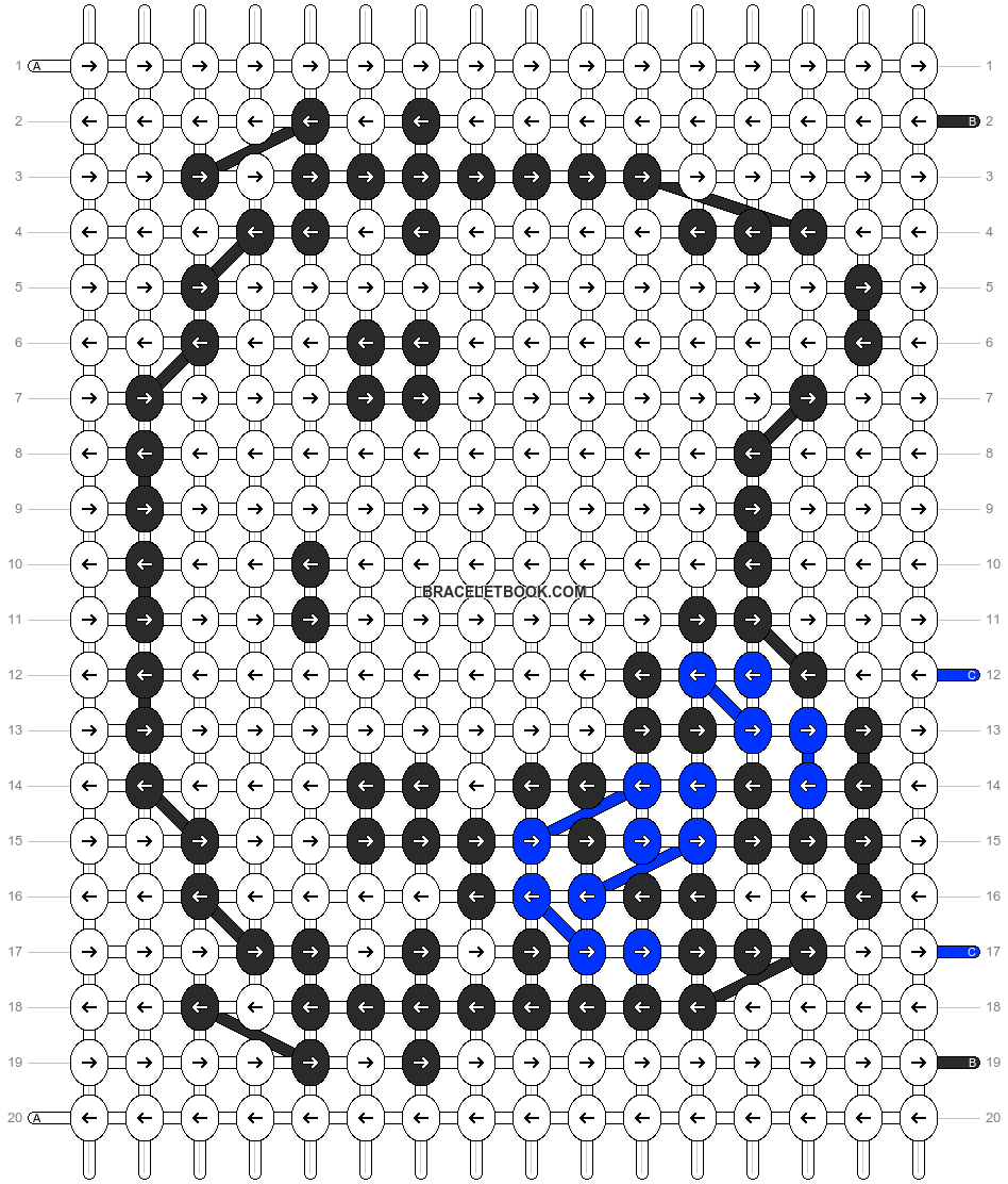 Alpha pattern #192 variation #136546 pattern